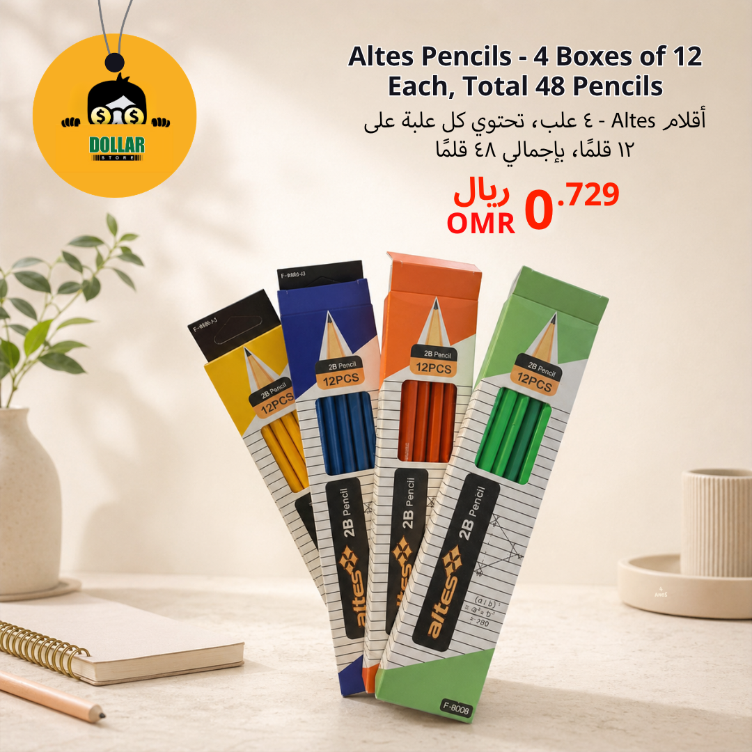 Altes Pencils-4 boxes of 12