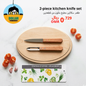 2-piece kitchen knife set