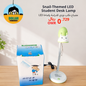 Snail-themed LED student desk lamp