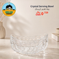 Crystal serving bowl