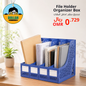 File holder organizer box