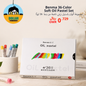 Benma 36-color soft oil pastel set