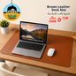 DailyObjects Reversible Desk Matte Sand Premium Desk Mat|Anti-Skid|Anti-Slip|85 * 45cm|Spread Turf Desk/Laptop Mat for Work from Home/Gaming- Extended Mouse pad and Keyboard Desk