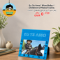 Eu Te Amo Blue baby/childrens photo frame