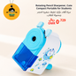 Rotating pencil sharener, cute compact portable for students